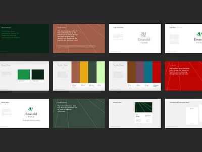 Emerald Fund Brand Guidelines branding design lagos nigeria