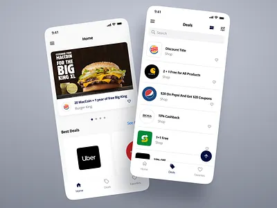 Mobile eCommerce Listing app apple branding card carousel clean design ecommerce interface ios list luxury menu minimal mobile nav search shop ui ux