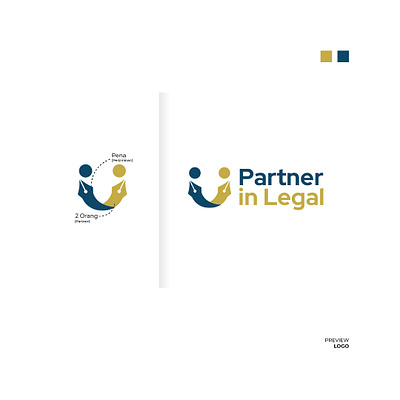 Logo designs - Partner in Legal #2 branding logo