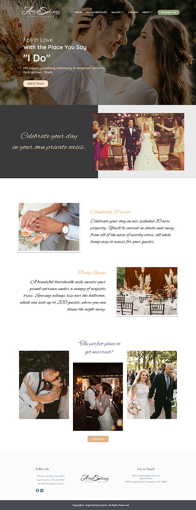 Angle Springs Wedding Planner - 1