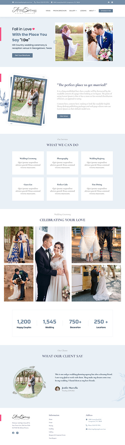 Angle Springs Wedding Planner - 2