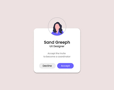 Pending Invitation design illustration ui