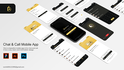 Contrast color scheme and flat design branding graphic design ui