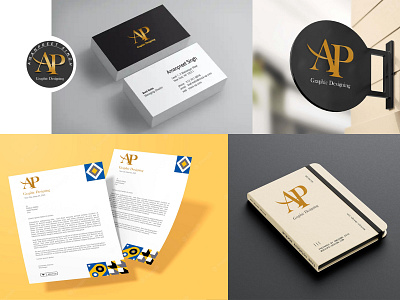 AP Mockup a logo ap logo branding design mockup graphic design graphic logo graphic mockup logo mockup photoshop logo