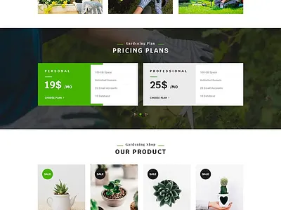 Landscaping WordPress Theme gardening landscaper landscaping ui ux website wordpress themes