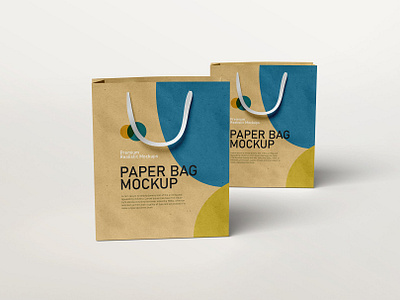 Paper Bag Mockup by Nasruddin on Dribbble