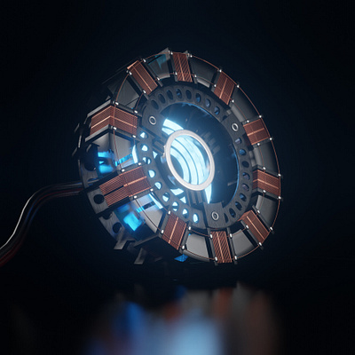 Arc Reactor 3d 3dart 3ddesign 3dillustration animation art branding design graphic design illustration logo motion graphics ui