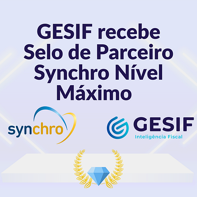 GESIF recebe Selo de Parceiro Synchro Nível Máximo contabilidade