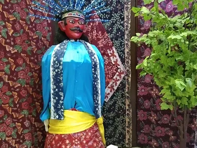 Ondel Ondel Betawi (Male) animation branding illustration motion graphics outdoor