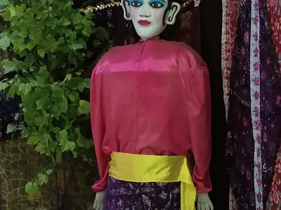 Ondel Ondel Betawi (Female) branding graphic design illustration motion graphics outdoor