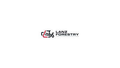 Lanz Forestry – Brand Identity & Industrial Logo Design brand forest industrial logo mulching skidsteer