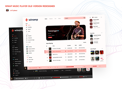 Music player 3d figma music player design ui
