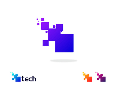 Tech Modern Logo Design || software logo
