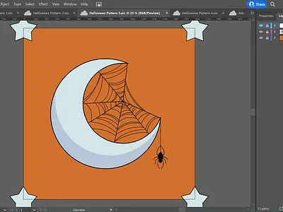Halloween Pattern Sample 3 design graphic design graphicdesign pattern raster repeatable pattern vector