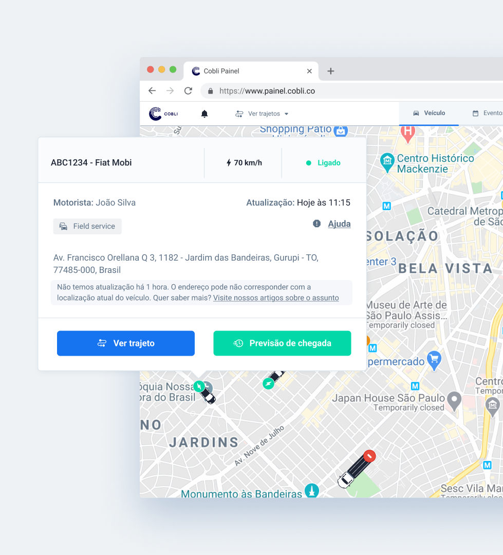 B2B SaaS AI company b2b fleet map saas
