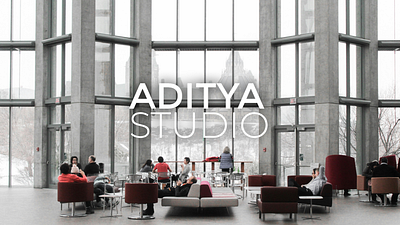 Aditya Studio - Visual Identity branding graphic design logo