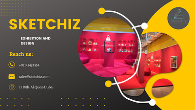 Sketchiz Design & Exhibition 3d animation branding graphic design logo motion graphics ui