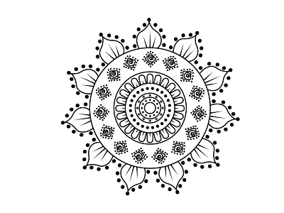 Mandala Design Pattern artwork colorful