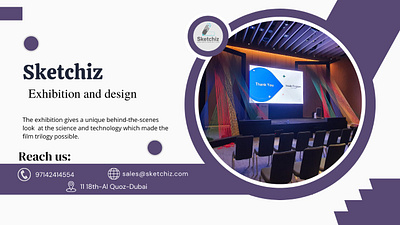 Sketchiz Design & Exhibition 3d animation branding graphic design logo motion graphics ui