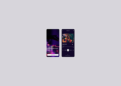 Music App Ui animation ui ux