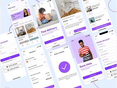 Furniture Shopping App UI app design ui