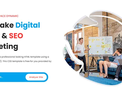 SpaceDynamic.com 3d animated website animation css custom website design illustration logo ui website development