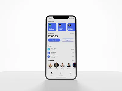 Wallet — mobile app design after effects animation bank app blender branding concept design figma financial ios ios app mobile app design mobile design product design ui user interface ux uxui wallet wallet app