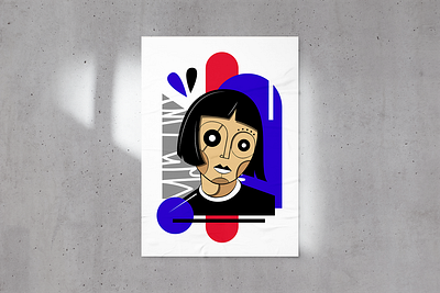 Into You character character illustration characterdesign color geometric illustration