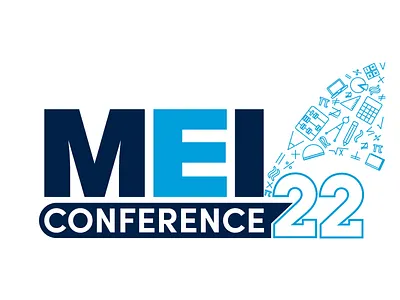 MEI Conference 2022 small logo branding design graphic design logo typography vector