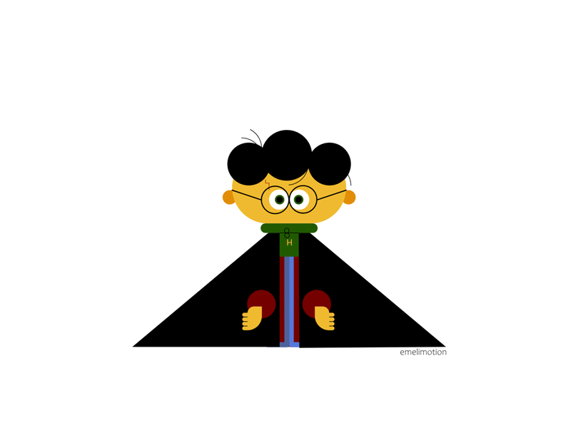 Animtober 14: Empty animation animtober animtober2022 cloak of invisibility empty flat harry potter inktober inktober2022 invisibility cloak