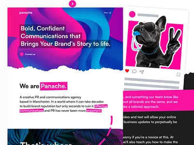 Public relations 3d animal animation blue branding dark design dog flat design graphic design illustration logo modern motion graphics personal pr public relations ui website