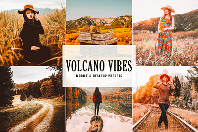 Free Volcano Vibes Mobile & Desktop Lightroom Presets wedding presets