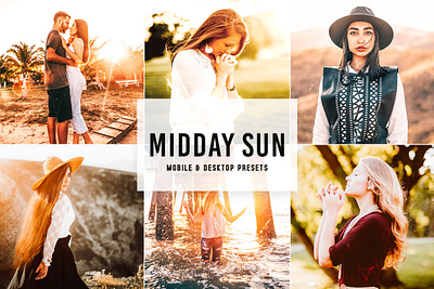 Free Midday Sun Mobile & Desktop Lightroom Presets wedding presets