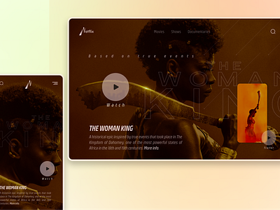 Netflix redesign concept app design branding design figma logo mobile design redesign concept typography ui ui design ui ux userinterface ux vector web design