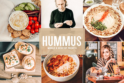 Free Hummus Mobile & Desktop Lightroom Presets wedding presets