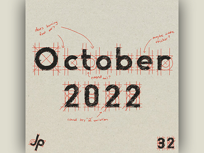 Monthly Playlist Project #32 - October 2022