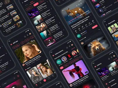 We Tube app branding design illustration logo ui uiux ux vector web