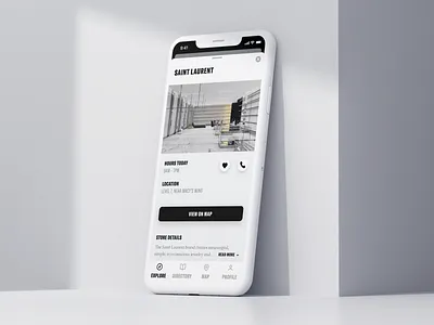 Shopping app UI app clean design light mall minimal shopping ui
