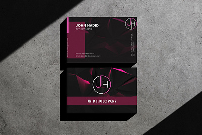 Professional Business Card adobe adobe illustartor awesome brand brand guidline brand identity branding business business card business card design collection design graphic design illustration logo pink purple sayeda farha