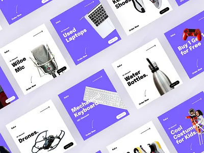 KELO — An Online E-com Store — Social Media Posts & Ads Design ads advertisement design branding business growth carousels digital business digital growth digital presence ecommerce ad ecommerce post ecommerce store facebook graphic design instagram online business online presence posts product post social media social media design