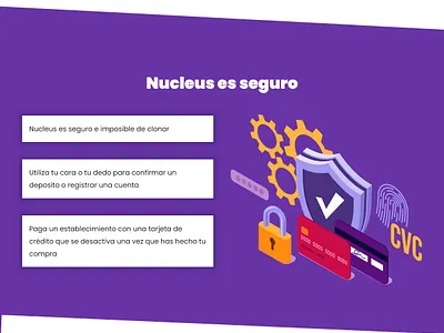 Nucleus Web design diseño web freelance graphic design landing page pagina web sitio web ui ux webdesign website
