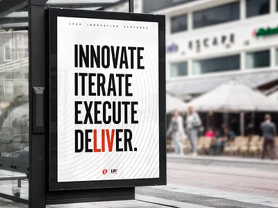 Poster design on street branding graphic design logo mockup poster