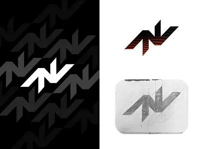 ANV Concept branding design graphics joby logo