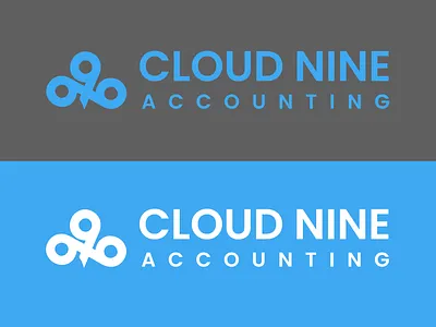 Cloud Nine Accounting Logo design branding design elegant logo financial management graphic design illustration logo logo design timeless logo design visual identity