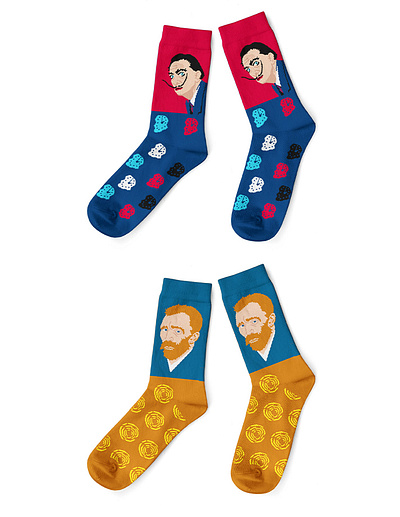 Best Socks Design bitmapping bmp knitting pixel art socks