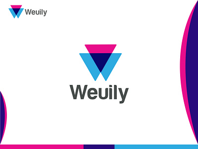 w letter logo | modern logo 3d agency brand brand identity branding design flat graphic design icon logo logo identidade visual logodesign logos minimal logo simple typography vector w w letter logo w logo
