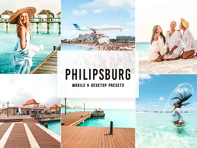 Philipsburg Mobile & Desktop Lightroom Presets wedding presets