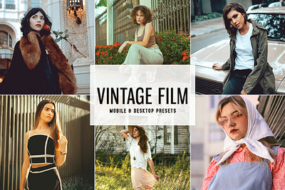 Free Vintage Film Mobile & Desktop Lightroom Presets wedding presets