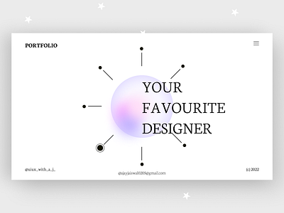 Portfolio UI beautiful branding design designer designs dribbble figma graphic design home home page homepage portfolio portfolio ui ui web web ui website