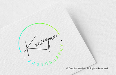 Kariizma Photography branding design graphic design graphicwallet illustration logo typography ui ux vector